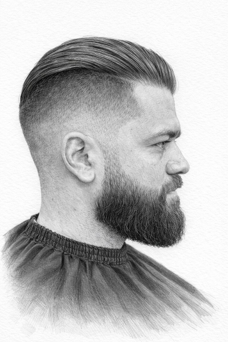 Undercut Mid Fade